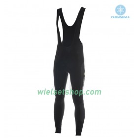 Fietsbroek Lang met Bretels 2018 Dimension Data Dames N001 Winter Thermal Fleece